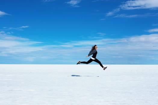 Salar de Uyuni - Jump