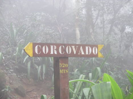 Rio de Janeiro - Opweg omhoog naar Cristo Redentor