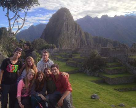 Machu Picchu - Met de groep waarmee ik de Salkantay-trek heb volbracht!
