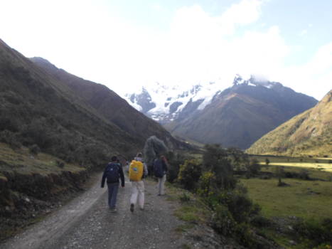 Machu Picchu - Salkantay-trek, onderweg naar Machu Picchu