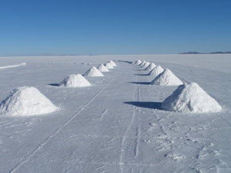 Salar de Uyuni - Eetbaar zout