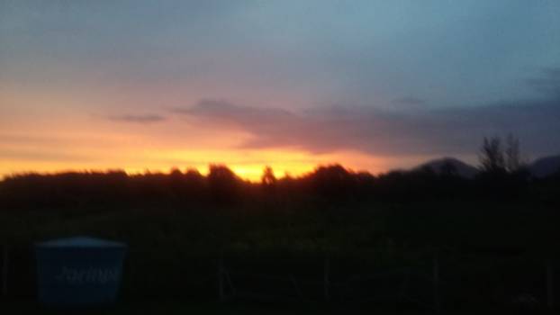 Rio de Janeiro - zonsondergang Rio.