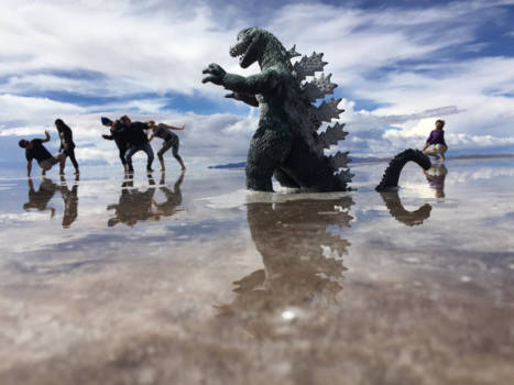 Salar de Uyuni - Terug in de tijd in Boliva; op de vlucht voor een dinosaurus!