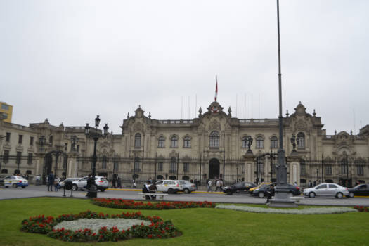 Lima - Presidentieel paleis: Casa Pizarro