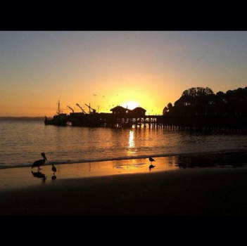 Chili - Sunset in Chile