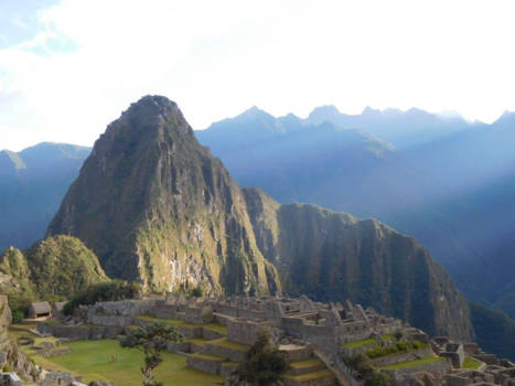 Machu Picchu - sunrays