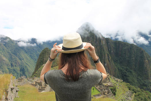 Machu Picchu - Als je pet maar goed zit!