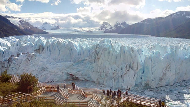 Argentinië - Perito Moreno gletsjer; in perspectief