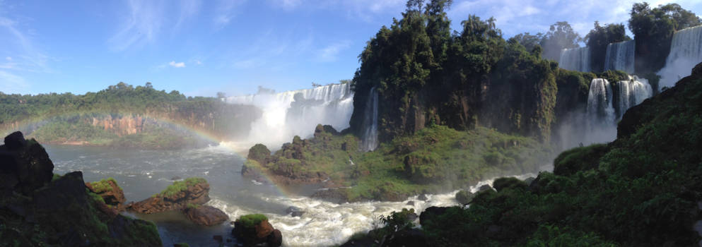 Iguazu Falls - Daar ergens staat een pot met goud..