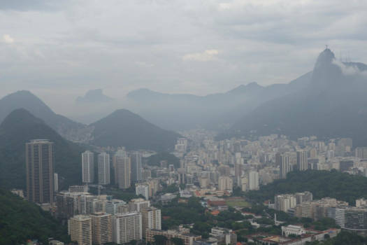Rio de Janeiro - Rio in de mist