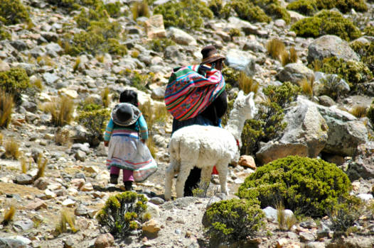 Peru - Aan de wandel