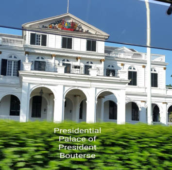 Paramaribo - Presidential Palace of President Bouterse.