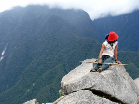 Machu Picchu - Op de top