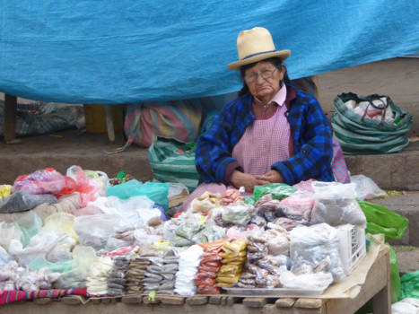 Peru - Markt in Pisac, Peru