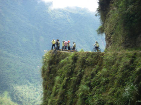 Bolivia - Op de gevaarlijkste weg vd wereld in Bolivia
