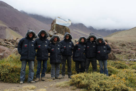 Andesgebergte - Het expeditie team