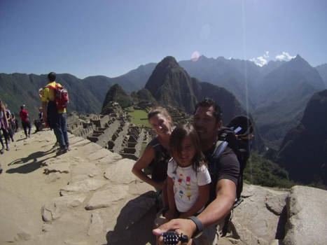 Machu Picchu - Ik ben 5 jaar en heb al één van wereldwonderen gezien en beklommen samen met mijn oud
