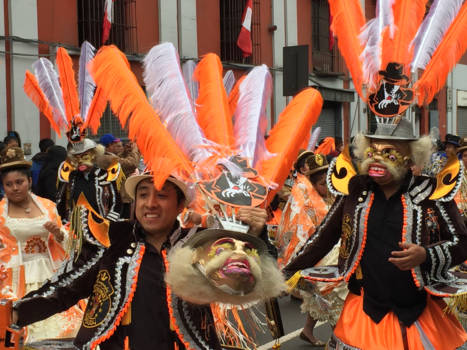 Peru - Viering heilige magdalena