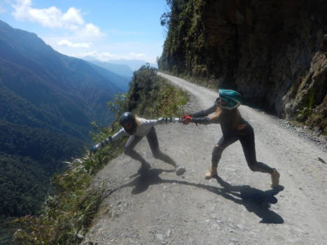 Death Road - Net op tijd gered