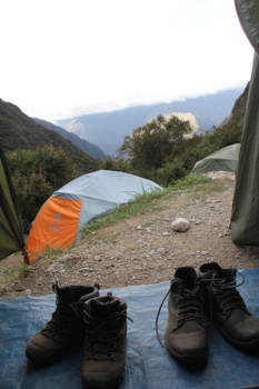 Inca Trail - Camping with a view!
