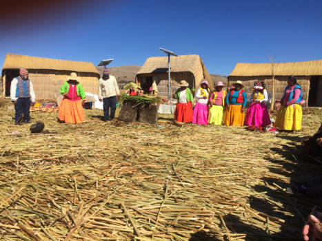 Titicacameer - De drijvende eilanden op het Titicacameer!