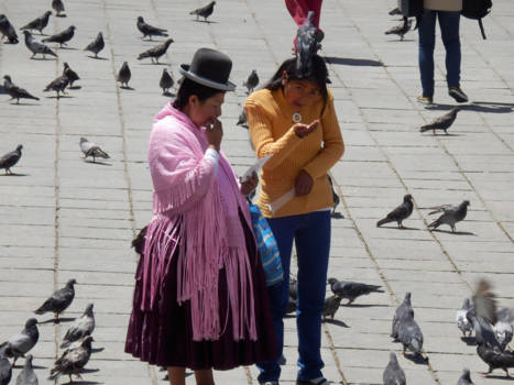 La Paz - New and old-fashion