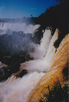 Iguazu Falls - Wet suit.