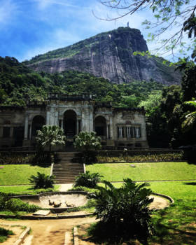 Rio de Janeiro - Het plan was Jardim Botanico maar uiteindelijk toch; Parque Lage