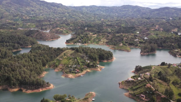 El Peñon de Guatapé - guatapé