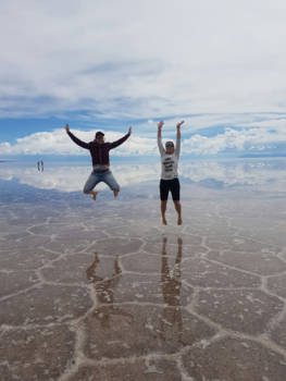 Bolivia - Spiegel van zout