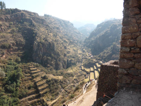 Peru - Vergezicht door de bergen van Peru