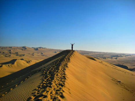 Huacachina - Such a small human being in our big world!
