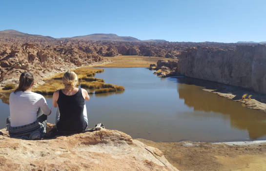 Bolivia - Peacefull leguna negra