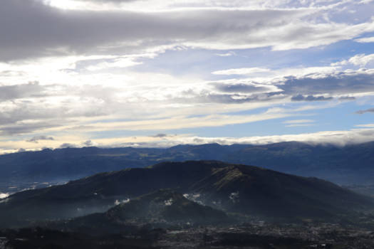 Quito - Wat een uitzicht, wie wil dat nou niet?!