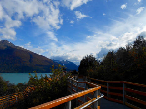 Los Glaciares National Park - Wandelpad naast de Perito Moreno Gletsjer