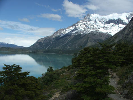Torres del Paine - 5 seizoenen in een dag! Gelukkig eindigde de dag zo.