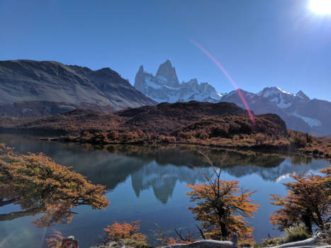 El Chaltén - Laguna Capri in Patagonia, Argentina