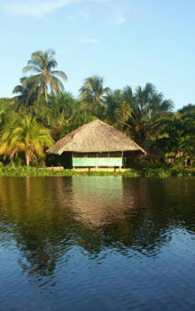 Venezuela - Cabin in the Orinoco Delta