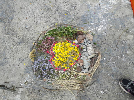 Valle Sagrado de los Incas - Mandala voor mama Quilla (moeder maan)