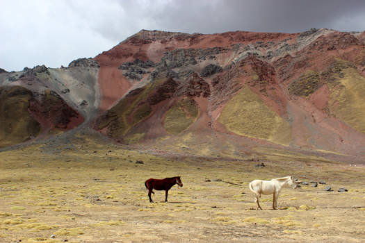 Peru - Hiking up Rainbow Mountain, Cusco