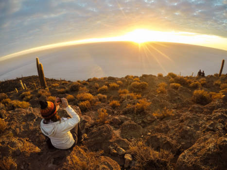 Bolivia - sunrise salar uyuni