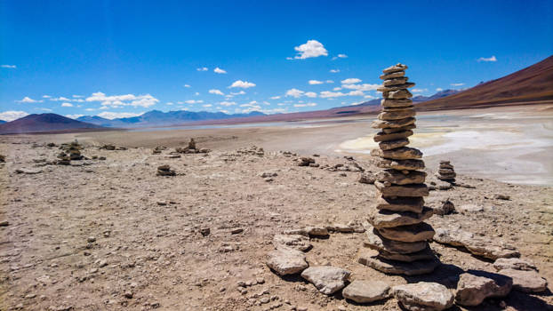 Bolivia - desert salar uyuni