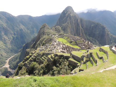 Machu Picchu - na enkele dagen wandelen een prachtig uitzicht