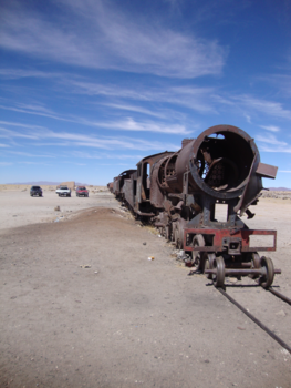 Salar de Uyuni - Treinenkerkhof