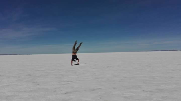 Salar de Uyuni - Alles en handen