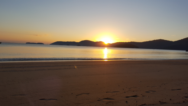 Brasilia - sunrise in Paraty,Rio de Janeiro.