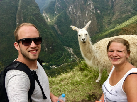 Machu Picchu - Perfecte timing