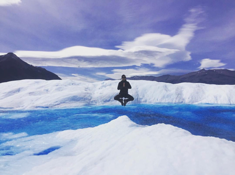 Los Glaciares National Park - Buddha style