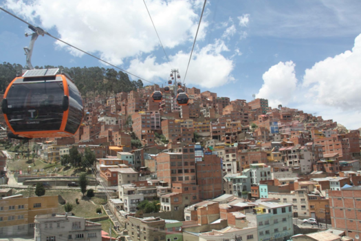 Bolivia - Mi teleférico in het hooggelegen La Paz