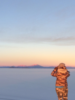 Bolivia - Uyuni zonsopgang